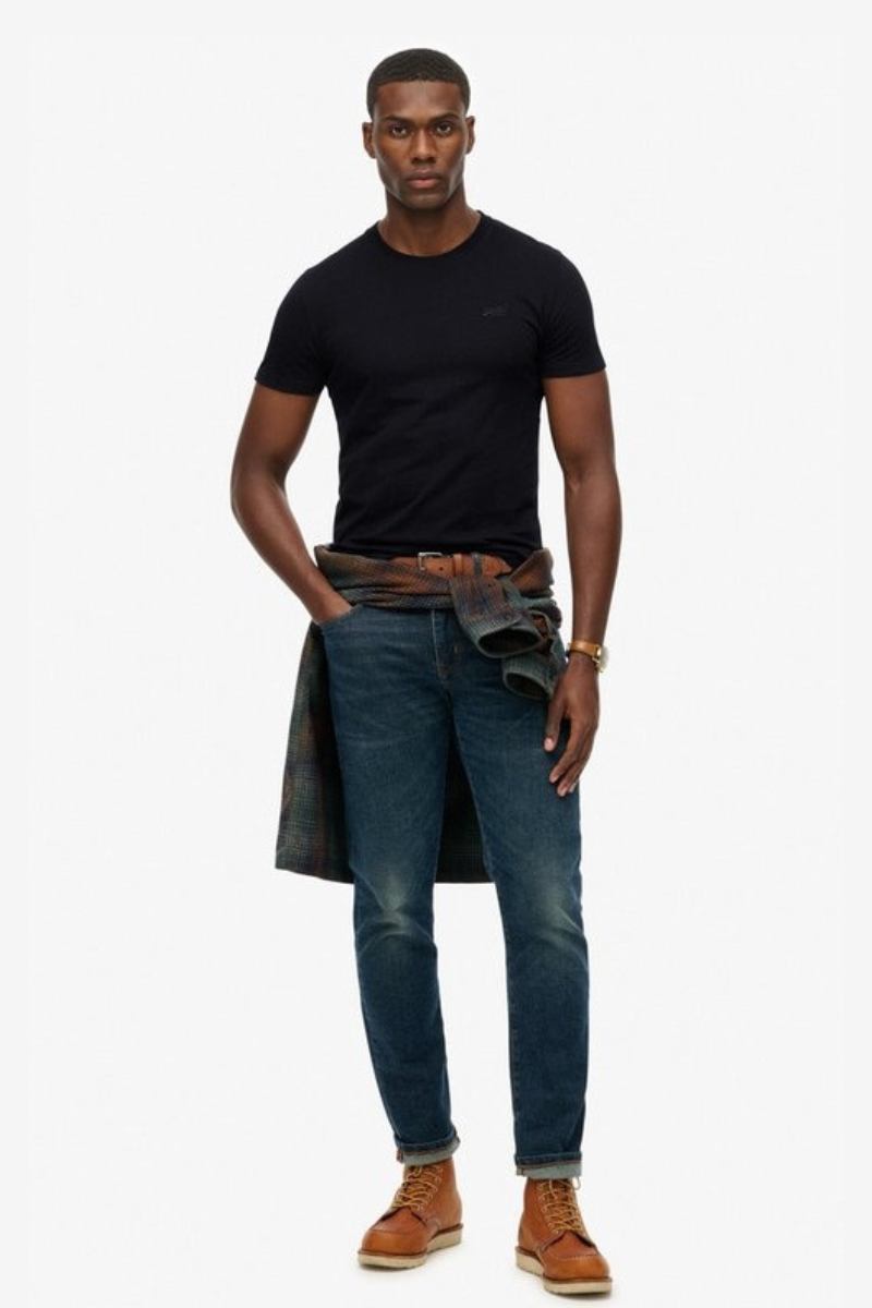 Superdry Ess Logo Emb T-shirt Black