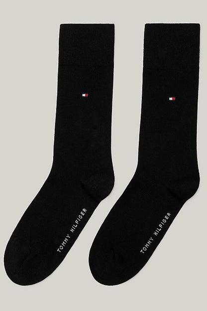 Tommy Hilfiger 2 Pack Black Socks