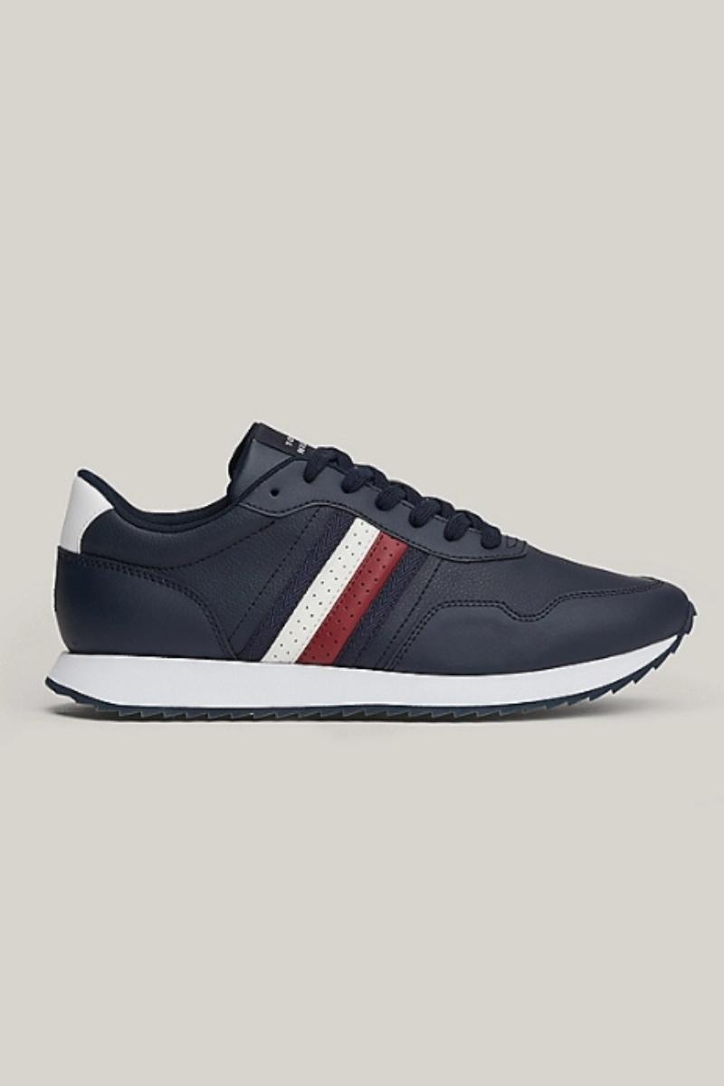 Tommy Hilfiger Runner Evo Mix Navy Shoe