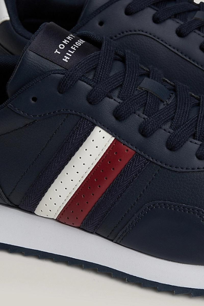 Tommy Hilfiger Runner Evo Mix Navy Shoe