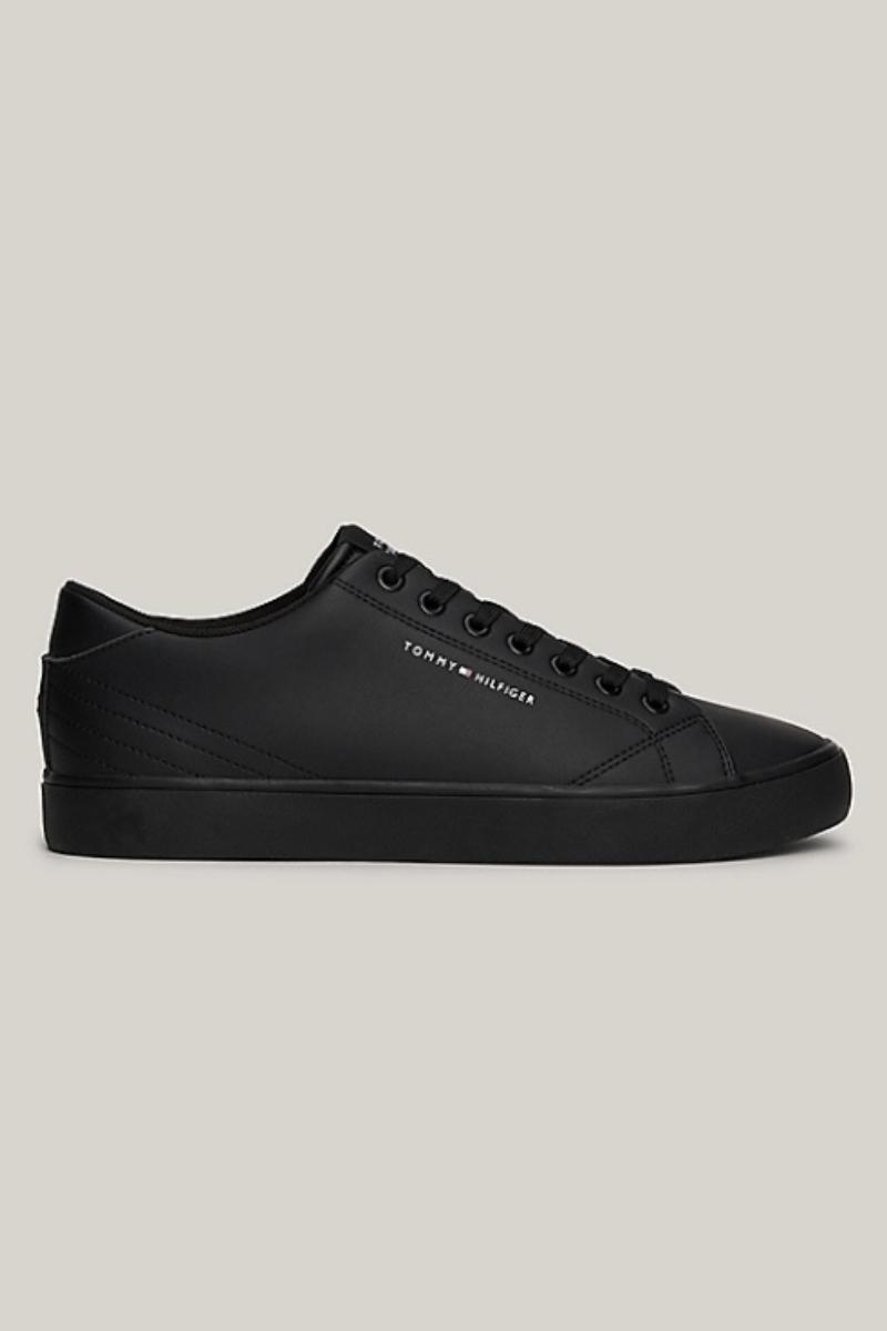 Tommy Hilfiger Vulc Core Lthr Black Shoe