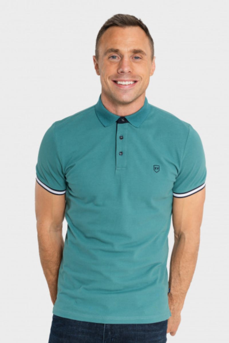 XV Kings Levubu Poloshirt Peacock