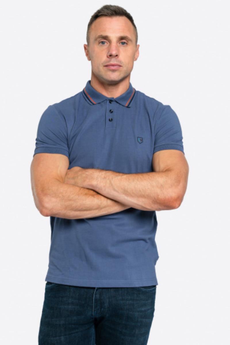 XV Kings Invicable Poloshirt Pigeon Blue