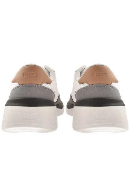 Hugo Boss Dean Runn Memx White Shoe Shoes Hugo Boss 